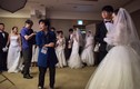 Ảnh: 4.000 cặp uyên ương từ 64 nước làm đám cưới tập thể ở Hàn Quốc